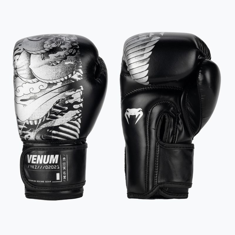 Dětské boxerské rukavice Venum YKZ21 Boxing black/white