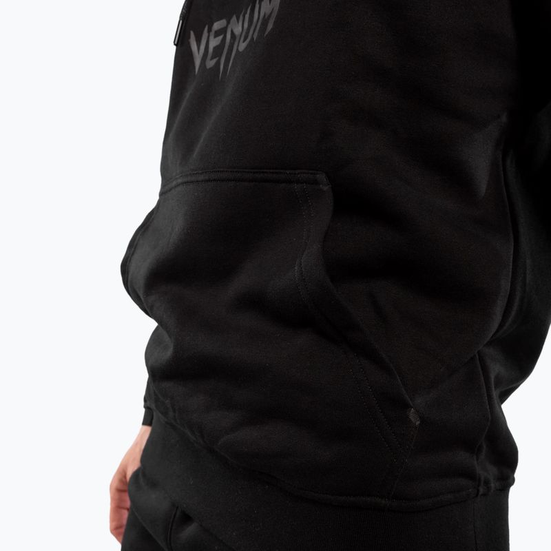 Pánská mikina Venum Classic Hoodie black/black 5