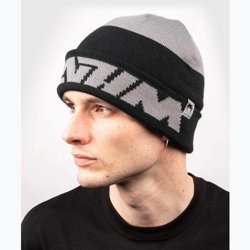 Zimní čepice Venum Connect Beanie black/grey 6