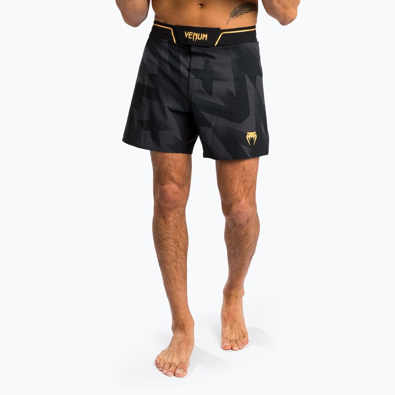 Pánské fitness kraťasy Venum Razor Fight black/gold