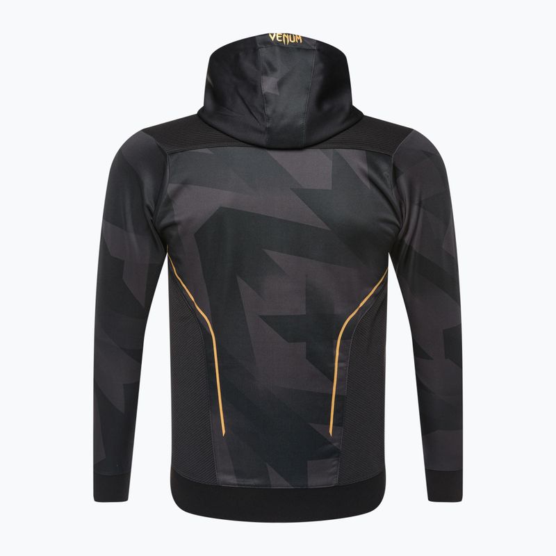 Pánská mikina Venum Razor Hoodie black/gold 9