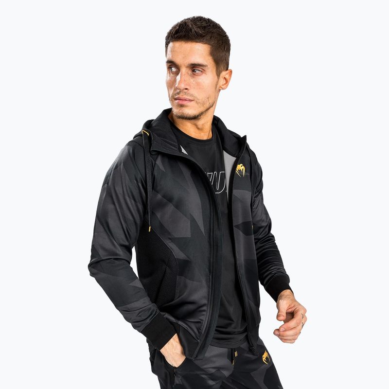 Pánská mikina Venum Razor Hoodie black/gold 4