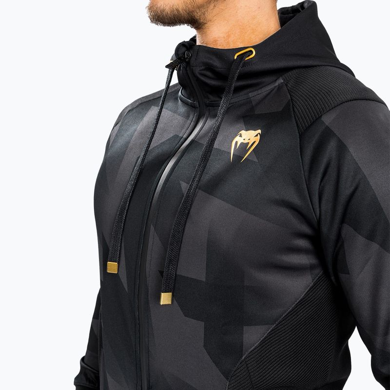 Pánská mikina Venum Razor Hoodie black/gold 5
