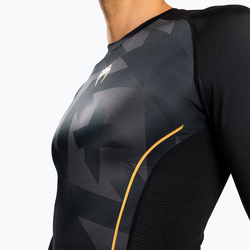 Rashguard longsleeve pánský Venum Razor Rashguard black/gold 5