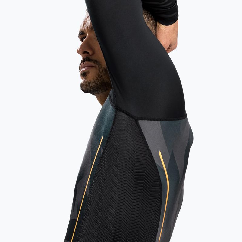Rashguard longsleeve pánský Venum Razor Rashguard black/gold 6