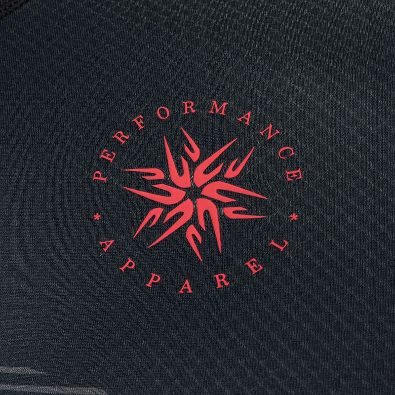 Pánský rashguard Venum Phantom Rashguard black/red 9