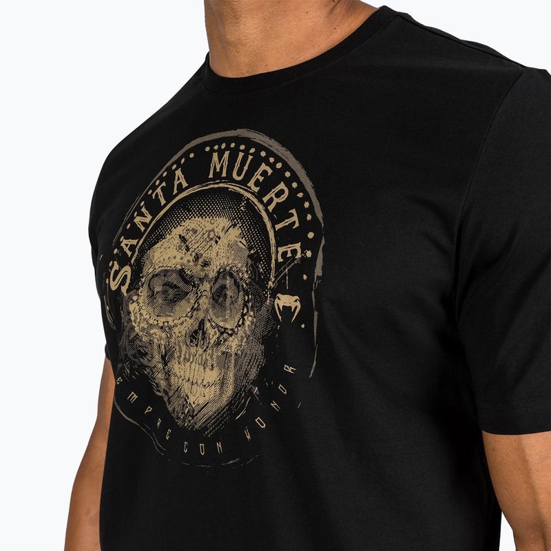 Pánské tričko  Venum Santa Muerte Dark Side black/brown 8