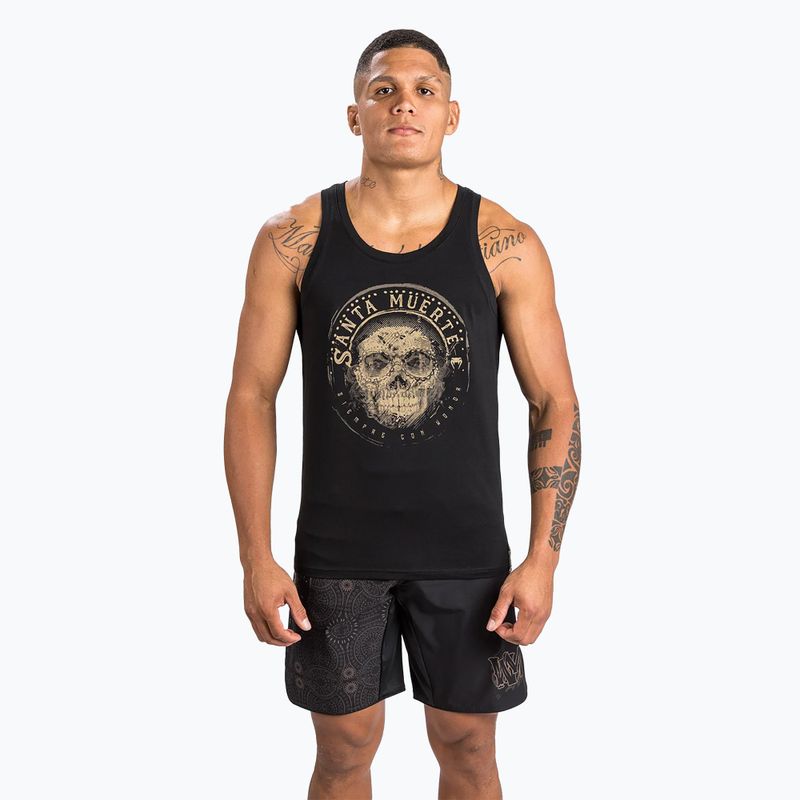 Pánské tílko tank top Venum Santa Muerte Dark Side black/brown 4