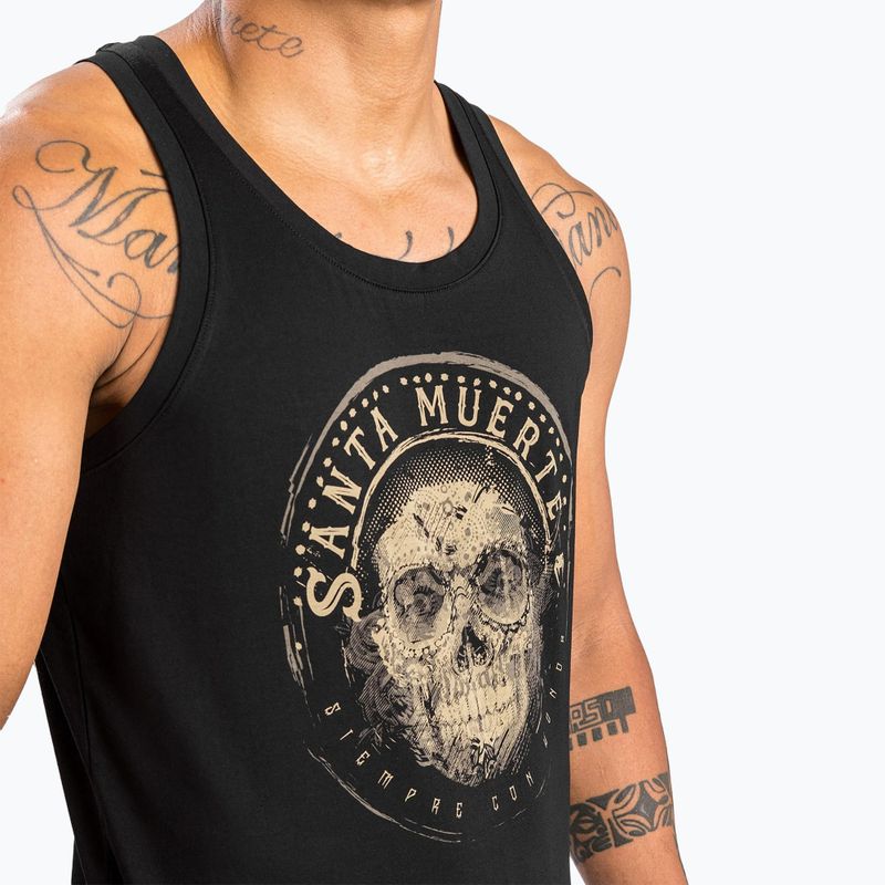 Pánské tílko tank top Venum Santa Muerte Dark Side black/brown 6