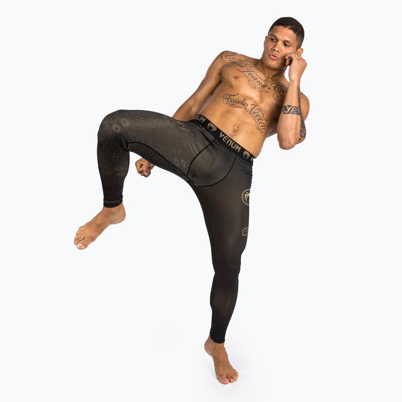 Pánské legíny Venum Santa Muerte Dark Side Spats black/brown 5