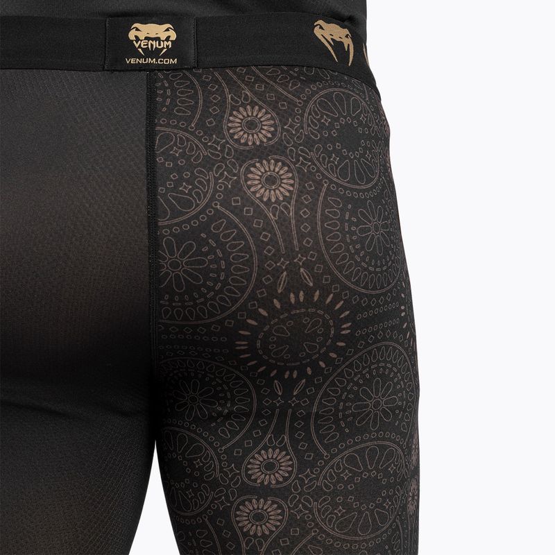 Pánské legíny Venum Santa Muerte Dark Side Spats black/brown 10