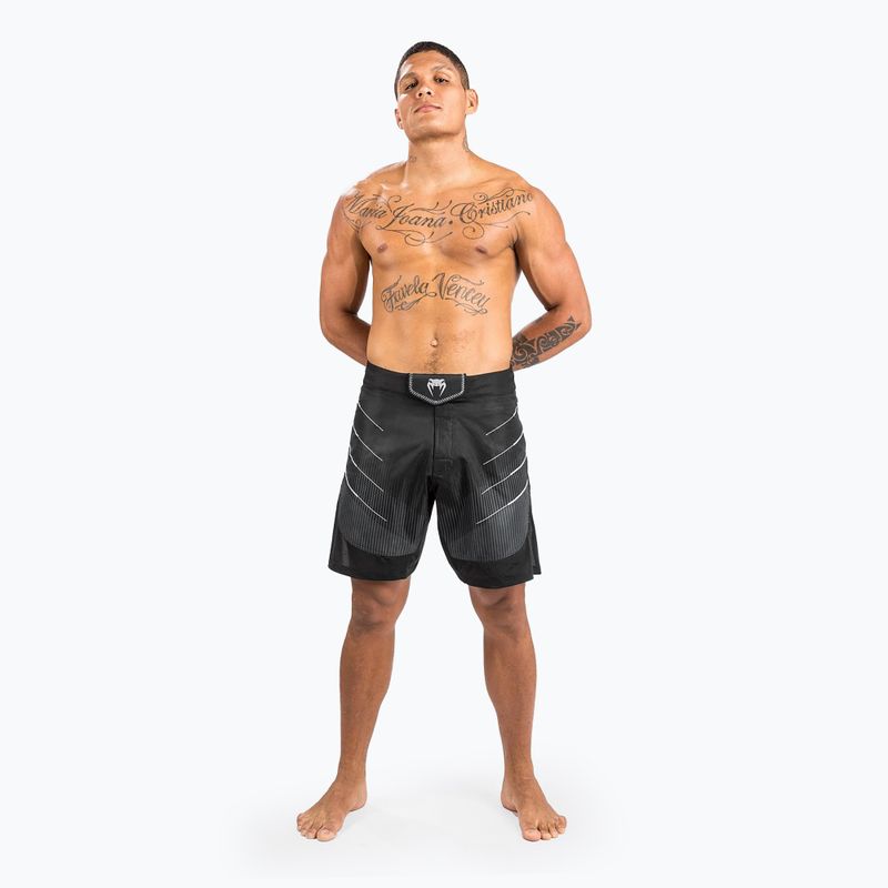 Pánské sportovní kraťasy  Venum Biomecha Fightshorts black/grey 3