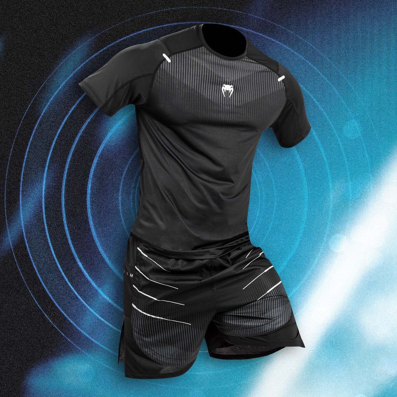 Pánské tričko Venum Biomecha Dry Tech black/grey 7