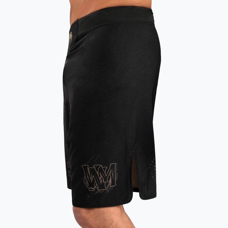 Pánské sportovní kraťasy  Venum Santa Muerte Dark Side Fightshorts black/brown 7