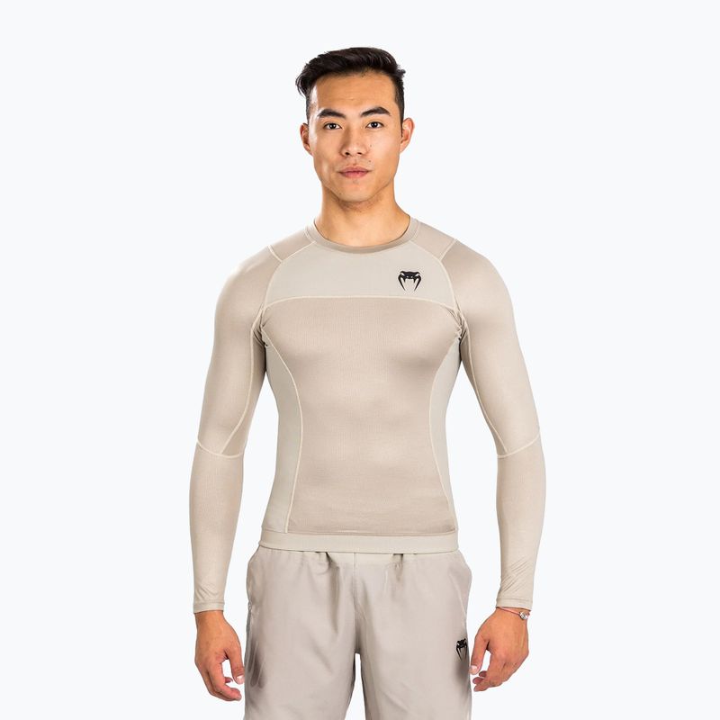 Pánské tričko Venum G-Fit Air Rashguards Longsleeve sand