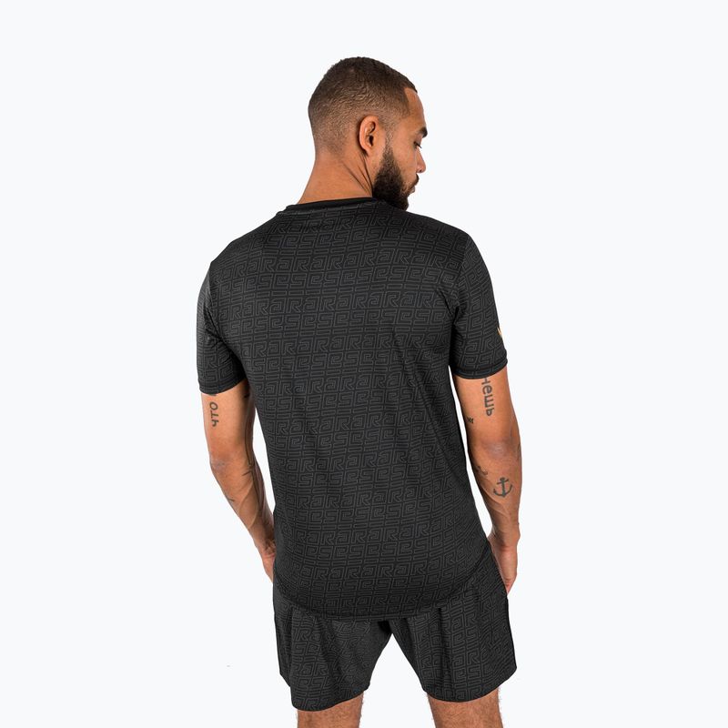 Pánské tréninkové tričko Venum X Ares 2.0 Dry Tech black/gold 4