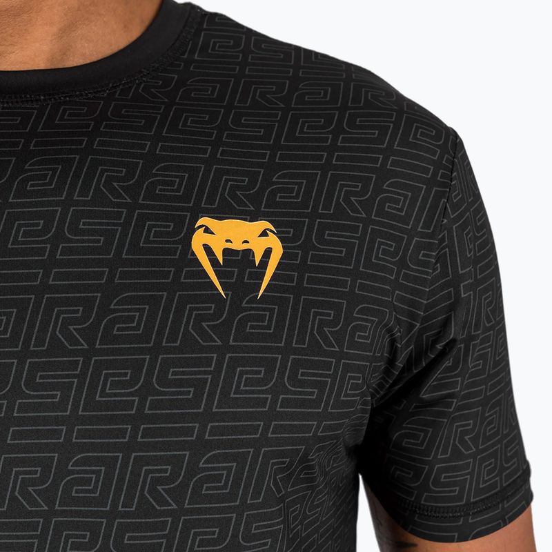 Pánské tréninkové tričko Venum X Ares 2.0 Dry Tech black/gold 9