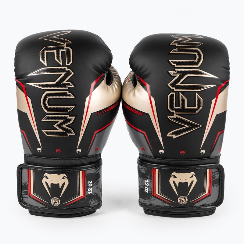 Boxerské rukavice  Venum Elite Evo black/gold