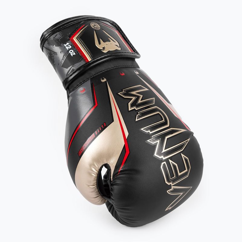 Boxerské rukavice  Venum Elite Evo black/gold 5