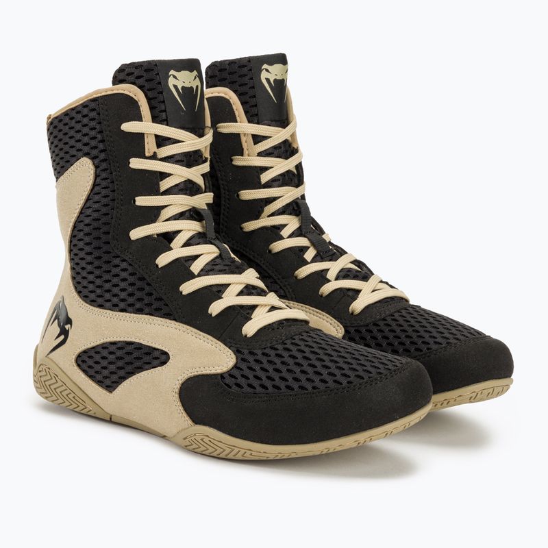 Boxerské boty Venum Contender black/sand 4