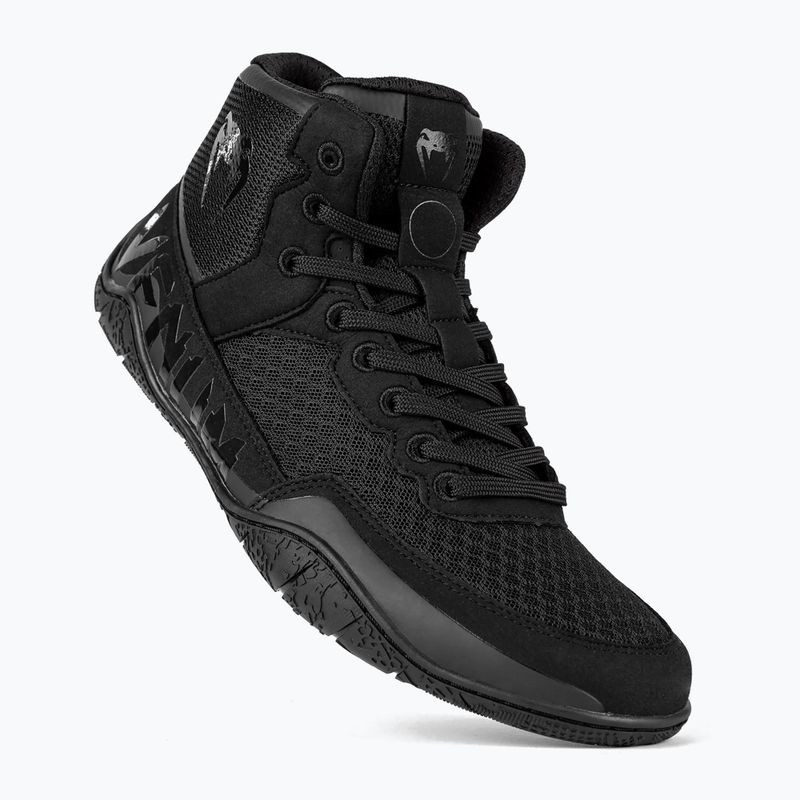 Boxerské boty Venum Elite Wrestling burgundy 4