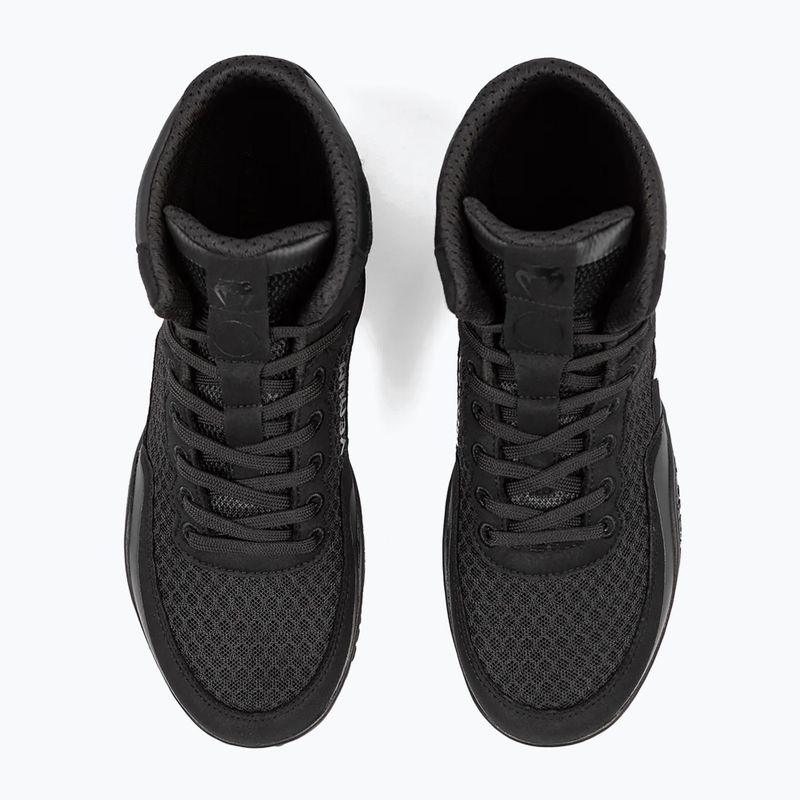 Boxerské boty Venum Elite Wrestling burgundy 7