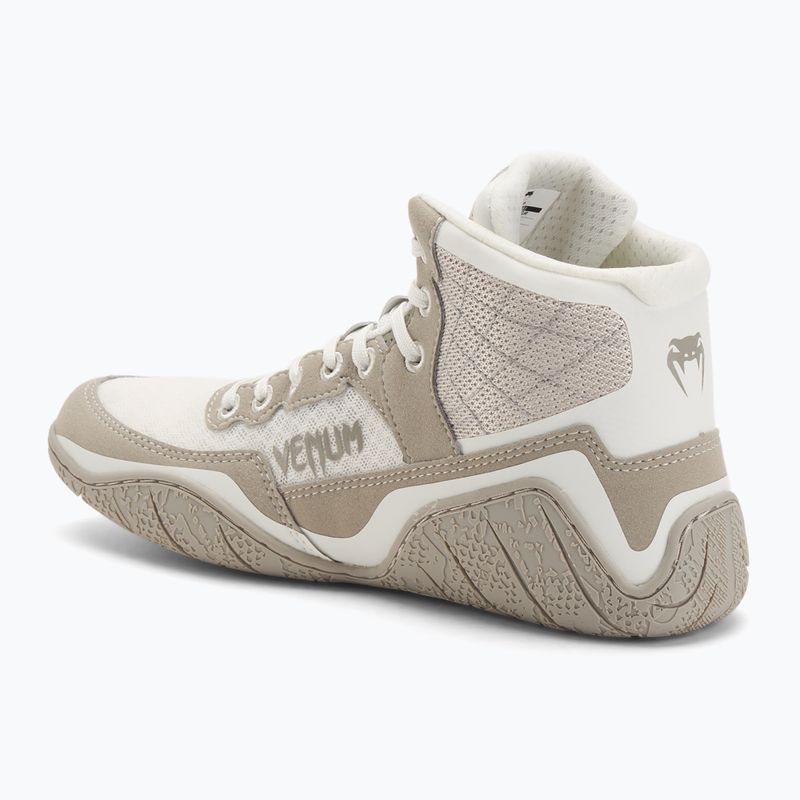 Boxerské boty  Venum Elite Wrestling beige/sand 3