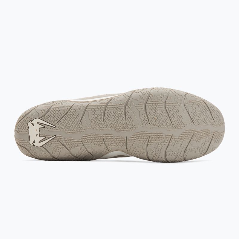 Boxerské boty  Venum Elite Wrestling beige/sand 4