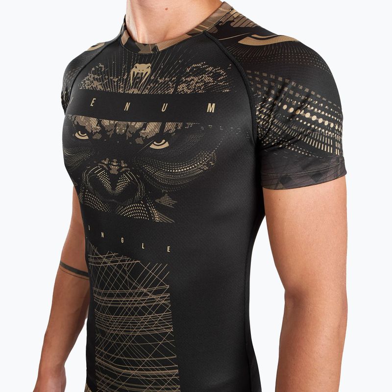 Pánský rashguard Venum Gorilla Jungle Rashguard black/sand 5