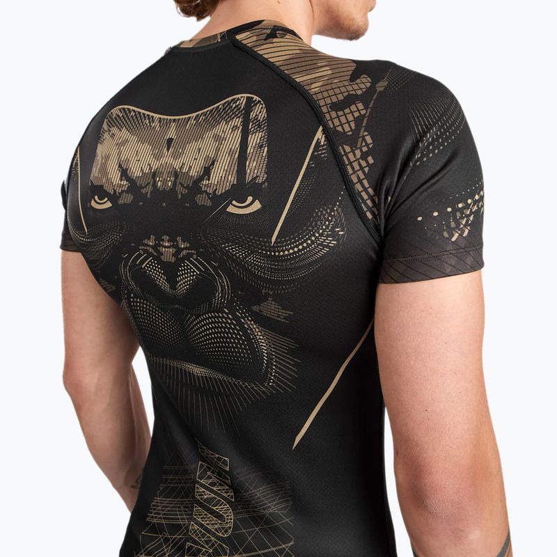 Pánský rashguard Venum Gorilla Jungle Rashguard black/sand 6