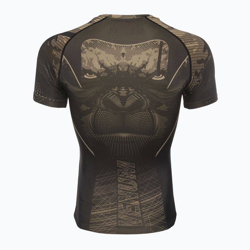 Pánský rashguard Venum Gorilla Jungle Rashguard black/sand 8