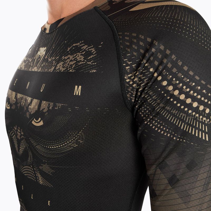 Pánský rashguard Venum Gorilla Jungle Rashguard sand/black 7