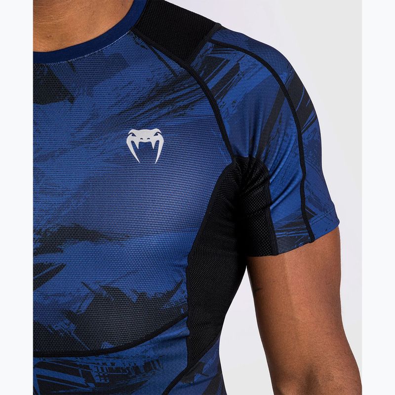 Pánské tričko Venum Electron 3.0 Rashguard navy blue 4