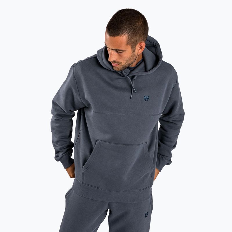 Pánská mikina Venum Silent Power Hoodie navy blue 4