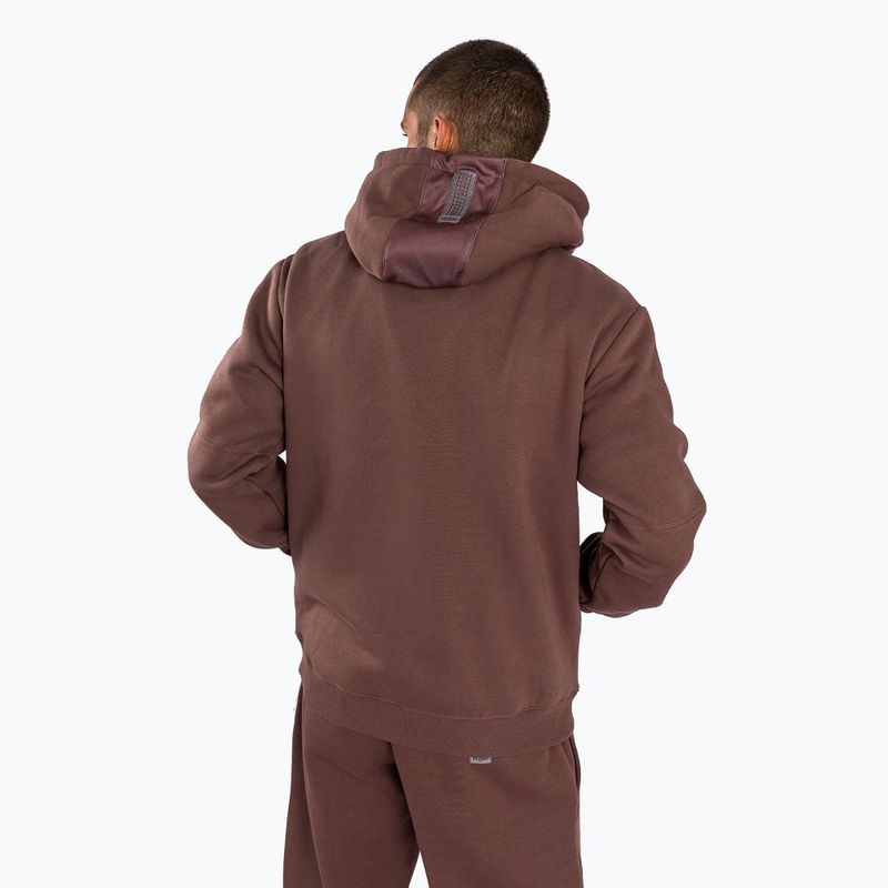 Pánská mikina Venum Silent Power Hoodie brown 3