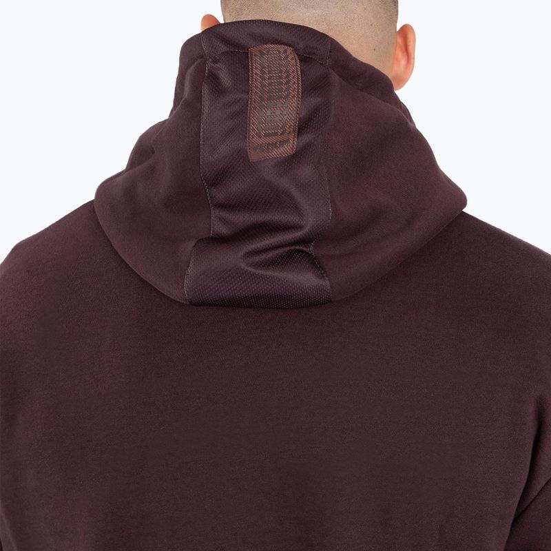 Pánská mikina Venum Silent Power Hoodie dark brown 5