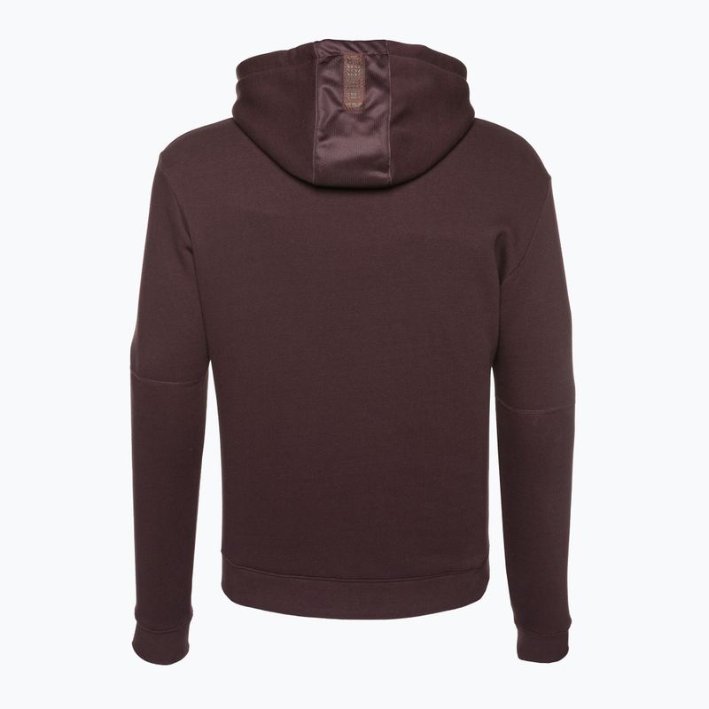 Pánská mikina Venum Silent Power Hoodie dark brown 8