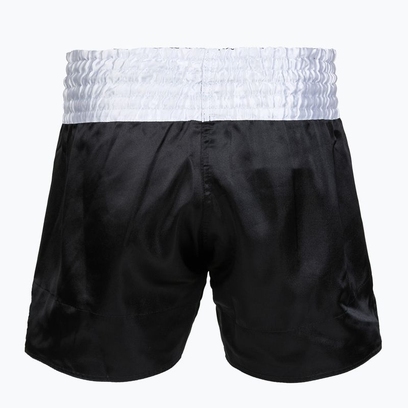 Pánské tréninkové šortky Venum Classic Muay Thai black/white/gold 2