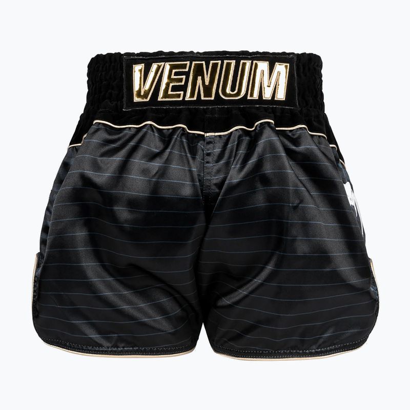 Tréninkové šortky Venum Attack Muay Thai black/grey 2