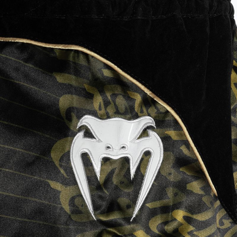 Trekové  šortky Venum Attack Muay Thai black/gold 4