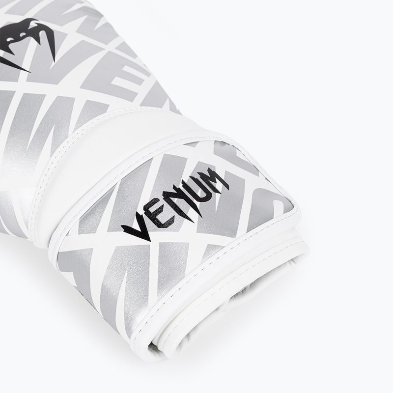 Boxerské rukavice Venum Contender 1.5 XT Boxing white/silver 6