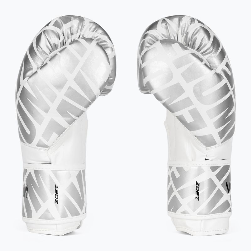 Boxerské rukavice Venum Contender 1.5 XT Boxing white/silver 3