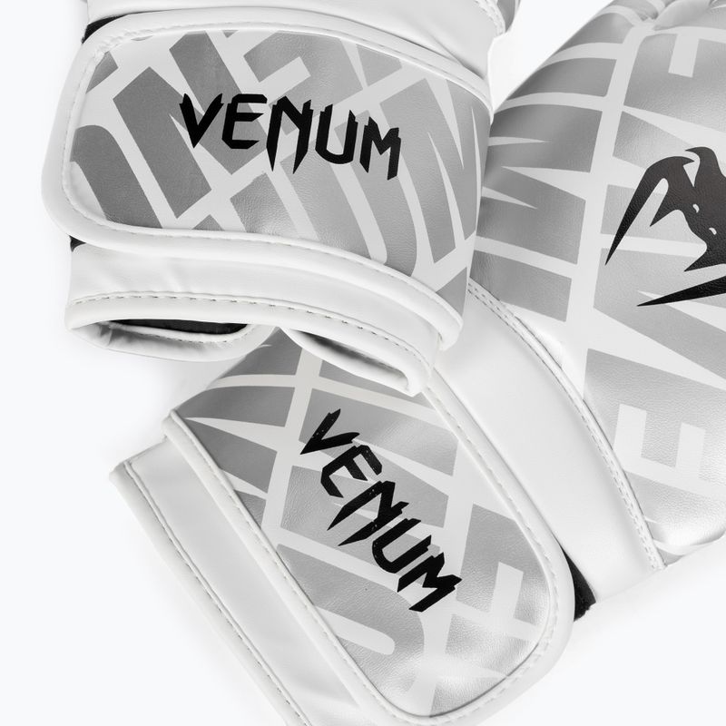 Boxerské rukavice Venum Contender 1.5 XT Boxing white/silver 4