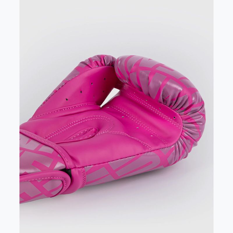 Boxerské rukavice  Venum Contender 1.5 XT pink/white 3