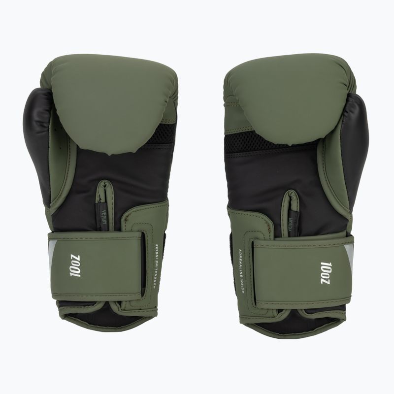 Pánské boxerské rukavice Venum Challenger 4.0 black/khaki 3