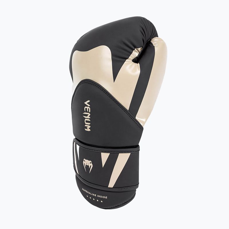 Pánské boxerské rukavice Venum Challenger 4.0 black/beige 4