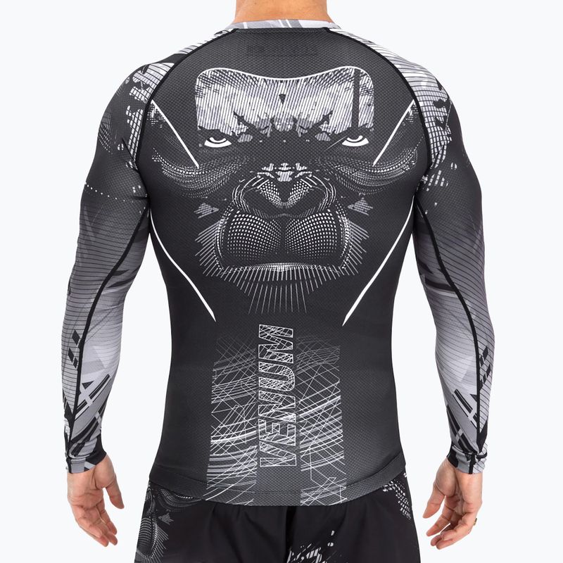 Rashguard pánský Venum Gorilla Jungle Rashguard black/white 5