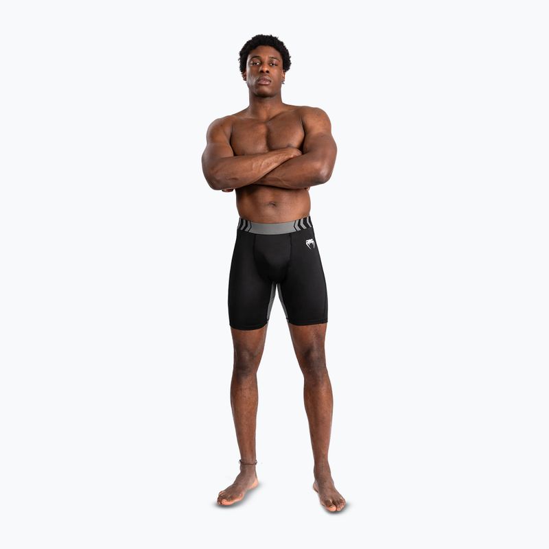 Pánské tréninkové šortky Venum Tempest Vale Tudo black/grey 2