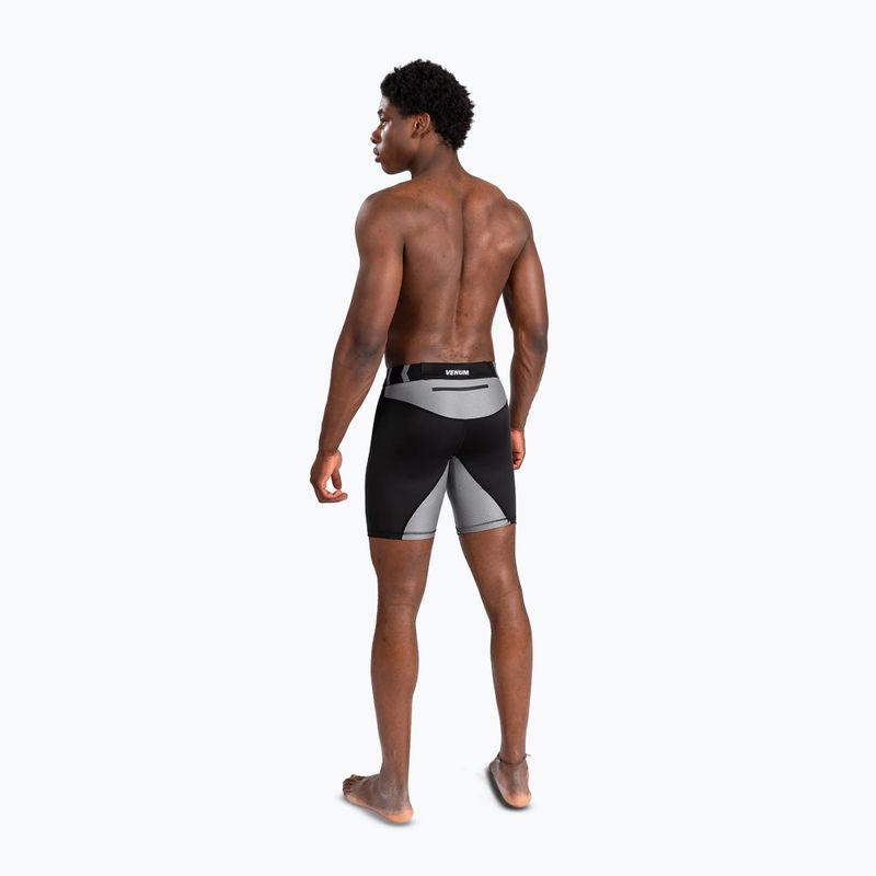 Pánské tréninkové šortky Venum Tempest Vale Tudo black/grey 3