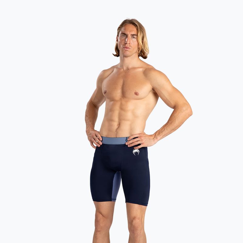 Pánské tréninkové šortky Venum Tempest Vale Tudo navy blue/blue 2
